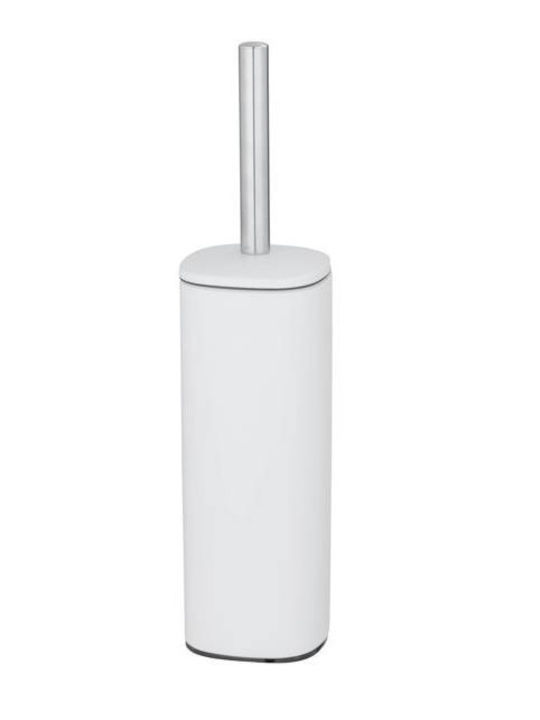 Wenko Alassio 247761121 Inox Coș de gunoi pentru baie Alb