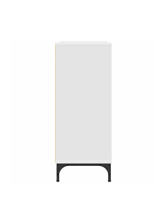 Comoda pentru Dormitor cu 3 sertare Alb 79.5x33x82buc
