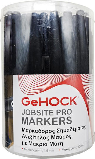GeHock Ανεξίτηλος Μαρκαδόρος Μαύρος