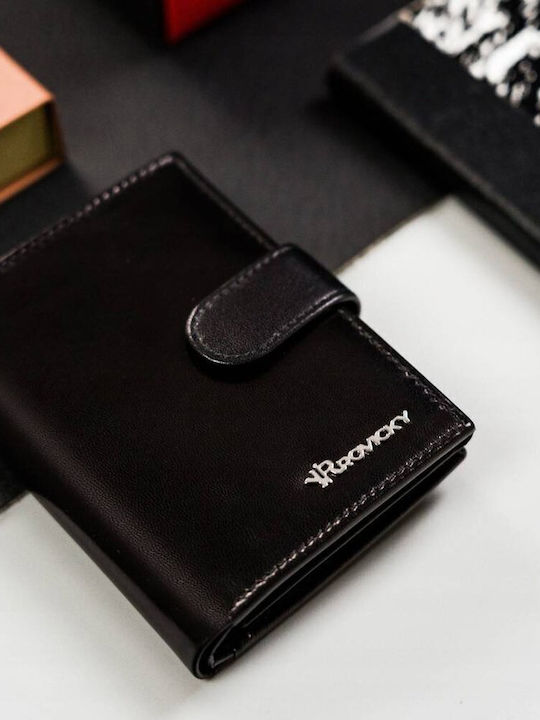 Δερμάτινο Ανδρικό Πορτοφόλι με RFID Μαύρο
