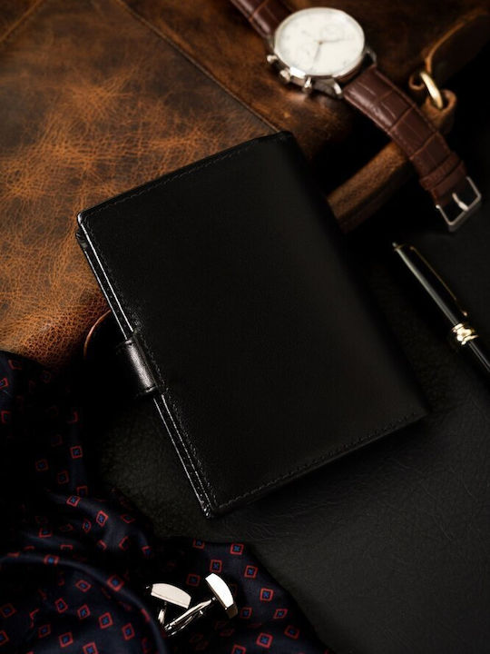 Leather Men's Wallet Black