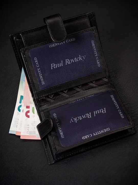 Leather Men's Wallet Black