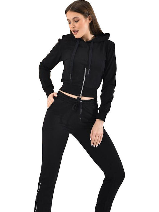 Sweatpants Set Black