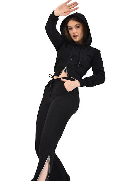 Sweatpants Set Black
