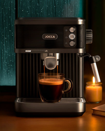 Automatic Espresso Machine 850W Pressure 20bar Black J-2713