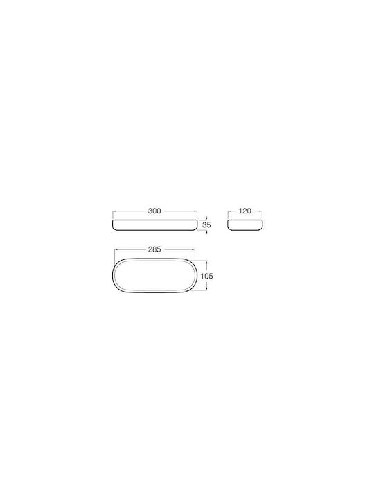 Roca Bathroom Accessory Set Ceramic White