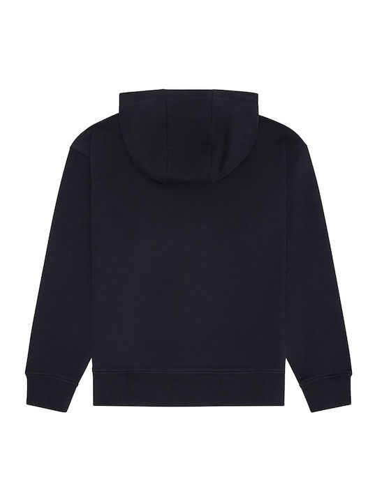 Ellesse Hanorac Copii cu Glugă Negru