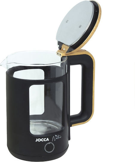 Jocca Βραστήρας 1.8lt 1500W Μαύρος