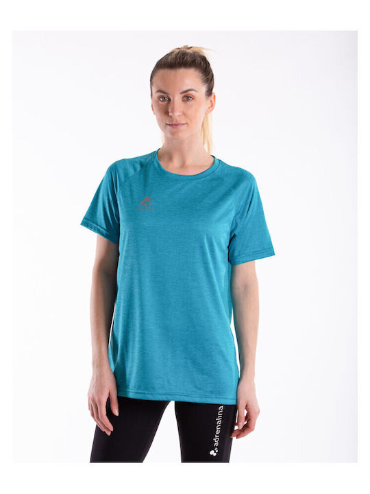 Αθλητικό T-shirt Σιέλ