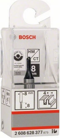 Bosch Grooving Cutter Cutter Bit for Groove Shaping in Wood 8mm x 51mm x 8mm