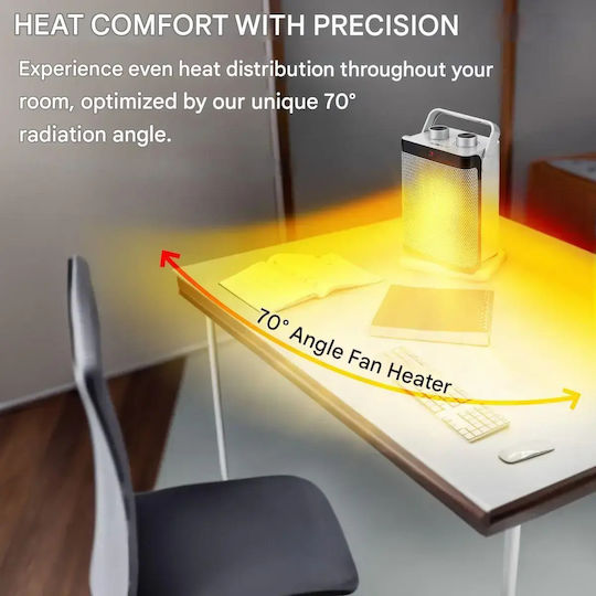 Clatronic HL 3631 Ceramic Fan Heater Room Floor 1500W
