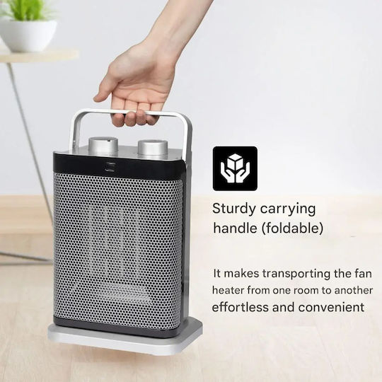 Clatronic HL 3631 Ceramic Fan Heater Room Floor 1500W