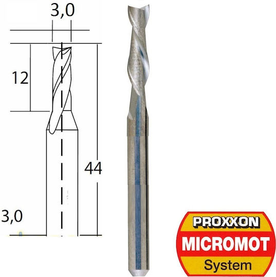 Proxxon Φρέζα Καρβιδίου για Ευθεία Κοπή σε Μέταλλο \ Πλαστικό 3mm