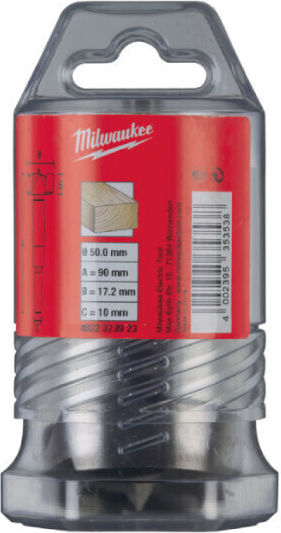 Milwaukee Hinge Drill 50x90mm Drill Bit for Wood 10mm x 90mm x 10mm