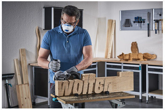 Wolfcraft Holzraspel Zylindrisch Schneidwerkzeug Werkzeug Abrundung in Metall \ Holz \ Gipskarton \ Kunststoff 31.5mm