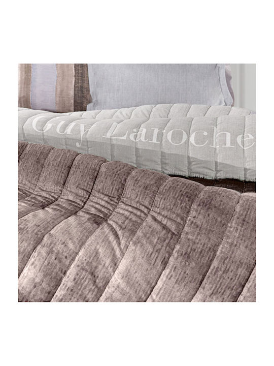 Guy Laroche Santiago Σετ Κουβερλί Υπέρδιπλο Stone 220x240cm