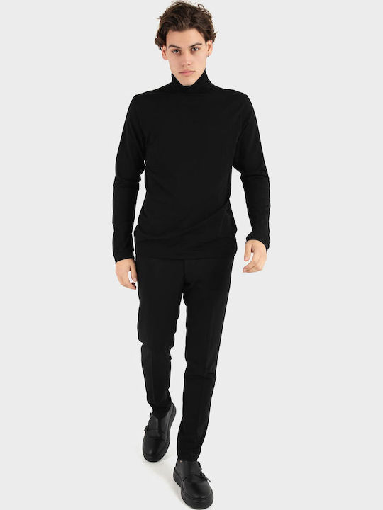 Πουλόβερ Μακρυμάνικο Black