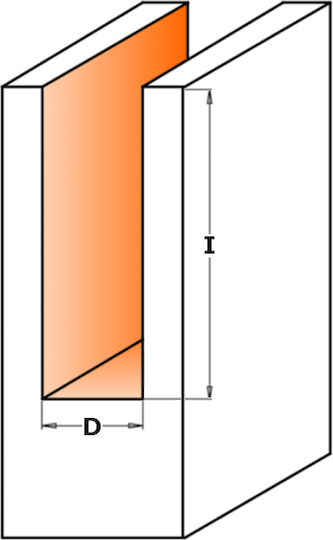 CMT Φρέζα 12mm x 60mm