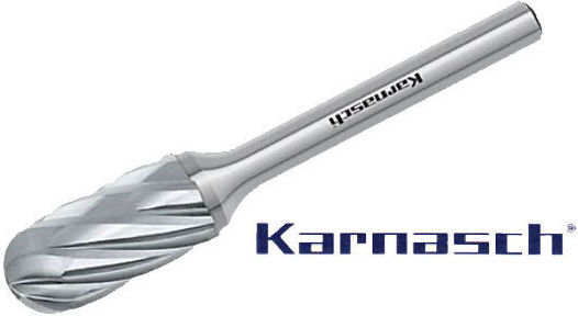 Karnasch Router Carbură pentru Metal \ Aluminiu \ Plastic 8mm x 20mm x 6mm