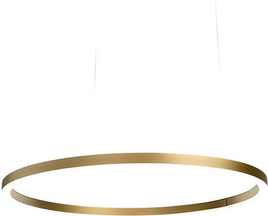 Home Lighting Κρεμαστό Φωτιστικό Χρυσό LED με Ρυθμιζόμενο Λευκό Φως 80x100x100εκ.
