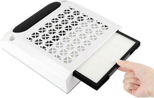 Nail Drill Power 80W White with 30000 Rotations per Minute