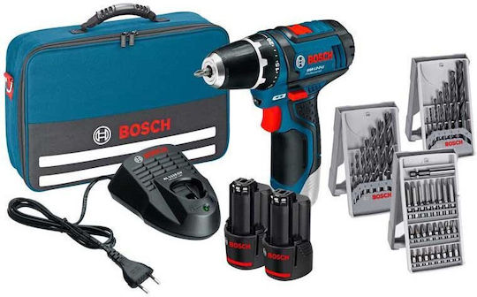 Bosch GSR 12V-15 Drill Driver Battery 12V 2x2Ah