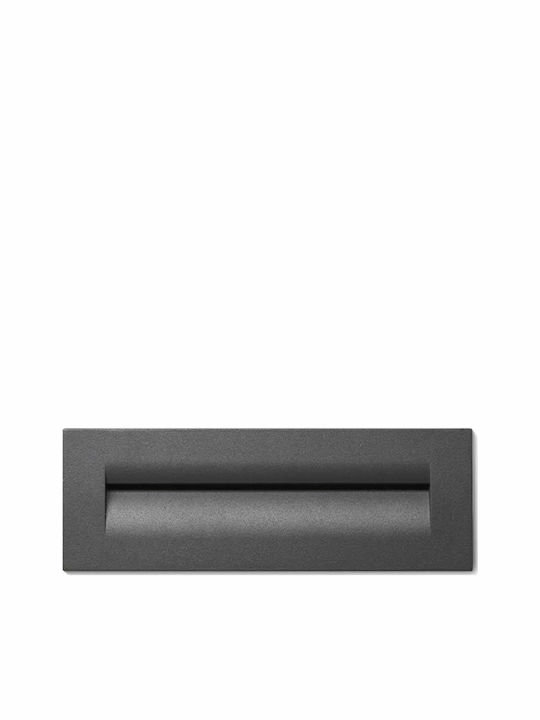 Rendl Light Studio Επιτοίχια Εξωτερική Πλαφονιέρα LED IP65 8.5W με Θερμό Λευκό Φως 25x8.6εκ.
