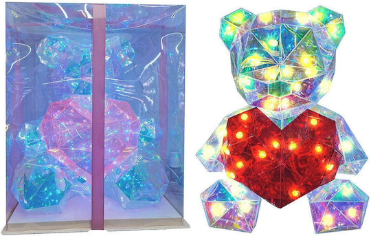 Bear-heart Iridescent Light 31cm 33cm Homie 423081