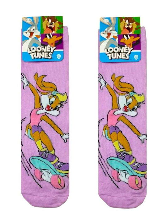 Looney Tunes Παιδικές Κάλτσες Πολύχρωμες 2 Ζευγάρια