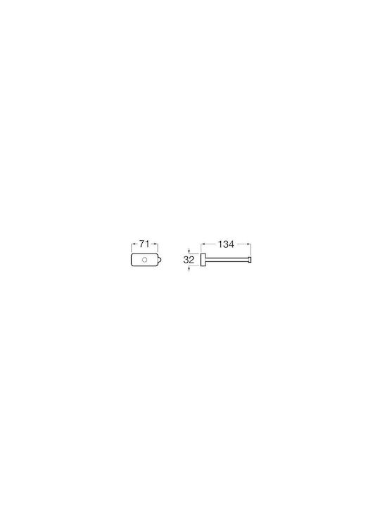 Roca Wandmontierter Papierhalter Aus Metall