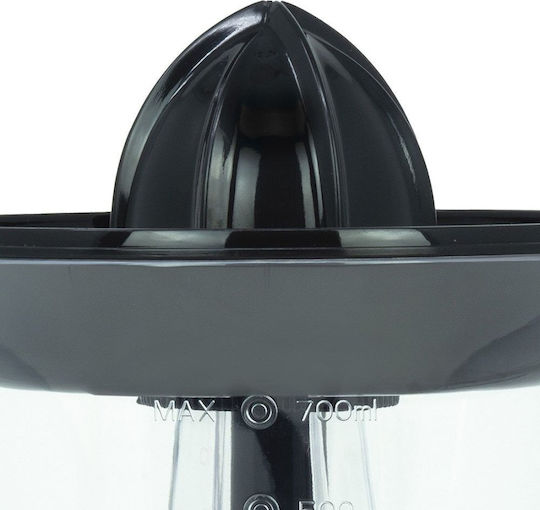 Jocca Elektrischer Entsafter 40W mit einer Kapazität von 700ml Schwarz