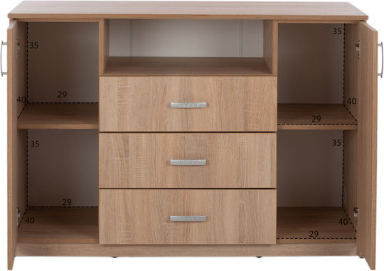 Спален Комплект Sonama Oak 160x200см 5 Бройки