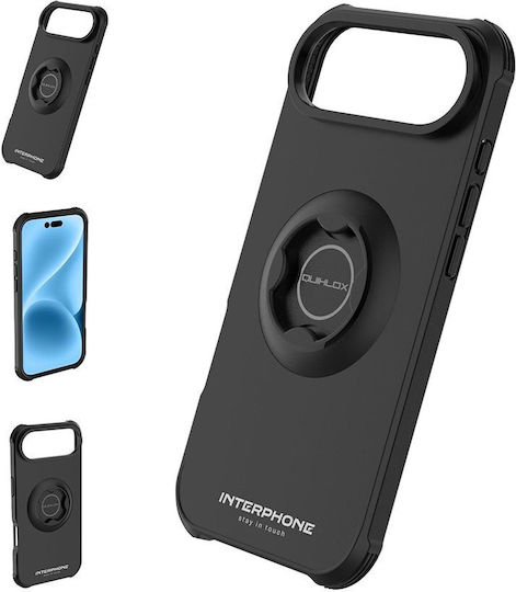 Interphone Quiklox Tetraforce Θήκη Κινητού Apple iPhone 17 Air για Βάση Στήριξης Μοτοσυκλέτας