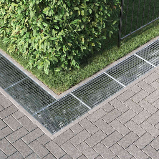 Vidaxl Silver Screen 60 X 40 X 2 Cm Galvanized Steel Cold Dipped