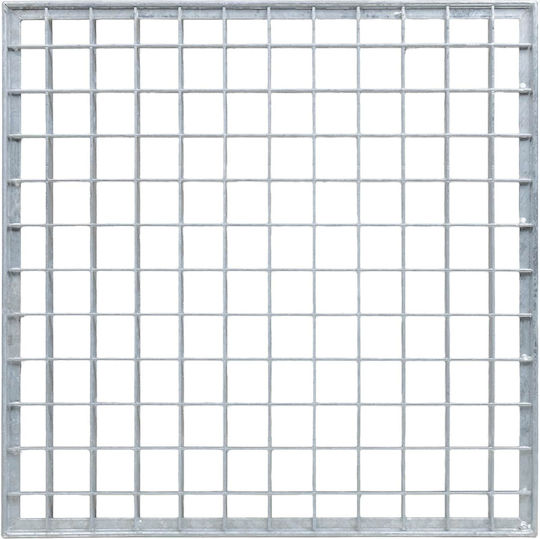 Vidaxl Silver Screen 40 X 40 X 2 Cm Galvanized Cold Dipped Steel