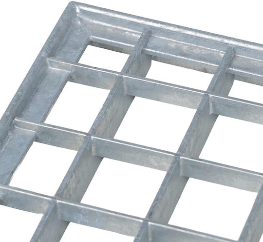 Vidaxl Silver Screen 100 X 60 X 2 Cm Galvanized Steel Cold Dipped