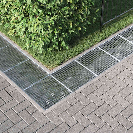 Vidaxl Silver Mesh 50 X 50 X 2 Cm Galvanized Steel Cold Dipped