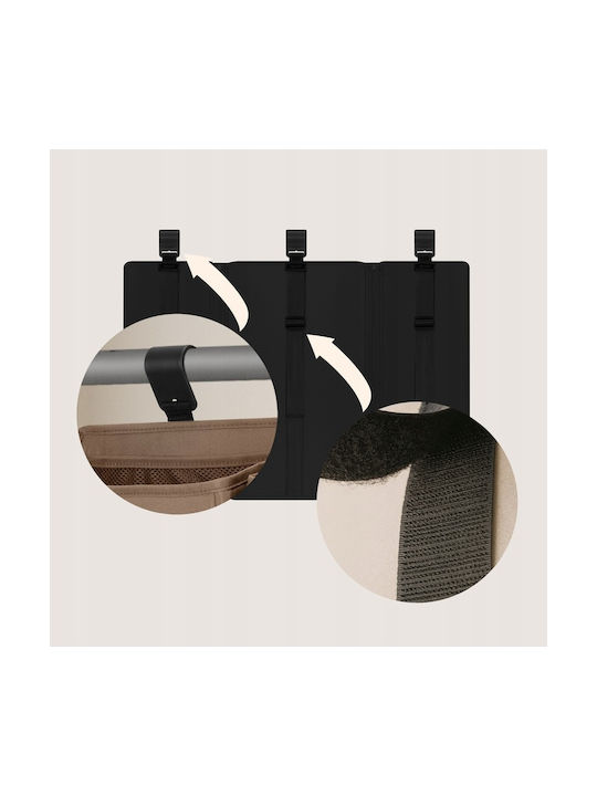Lionelo Baby Crib Bumper Black