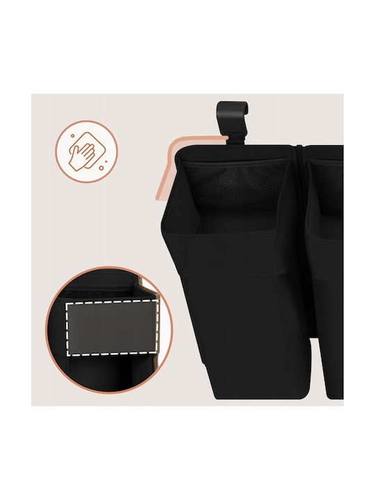 Lionelo Baby Crib Bumper Black