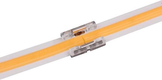 Eurospot Σύνδεσμος Ευθείας Ταινίας Led 2pin Cob 8mm