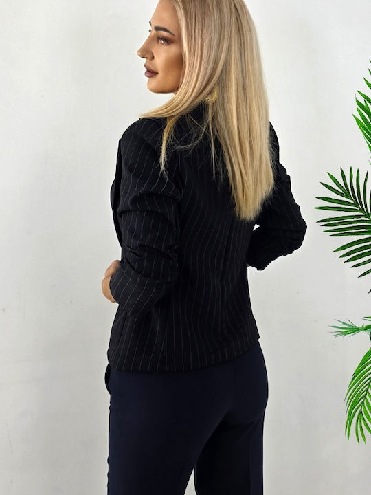 Kurz Damen Blazer Black