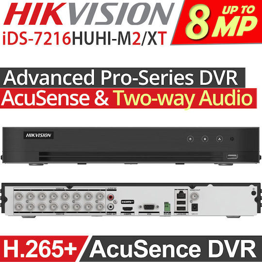 Hikvision DVR HVR iDS-7216HUHI-M2/XT