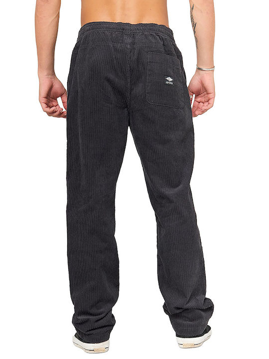 Trousers in Straight Line Black