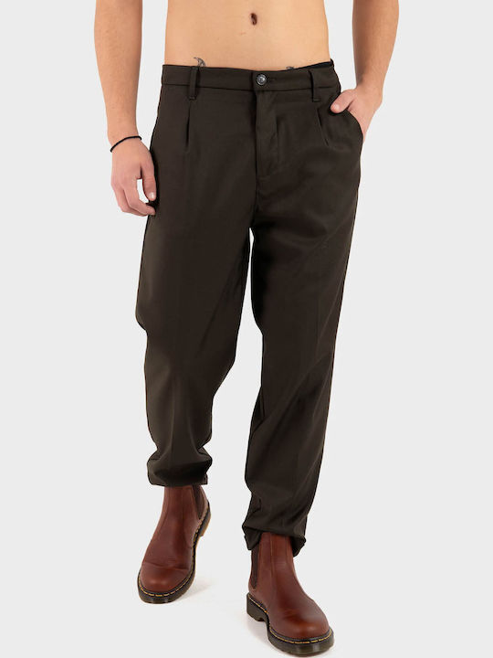 Hose Elastisch Olive
