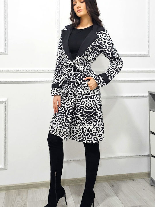Black Leopard Παλτό