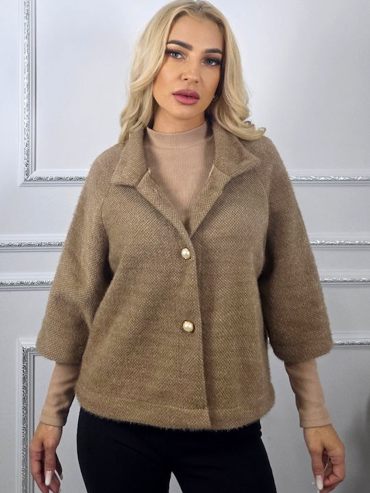 Γυναικεία Κάπα Beige