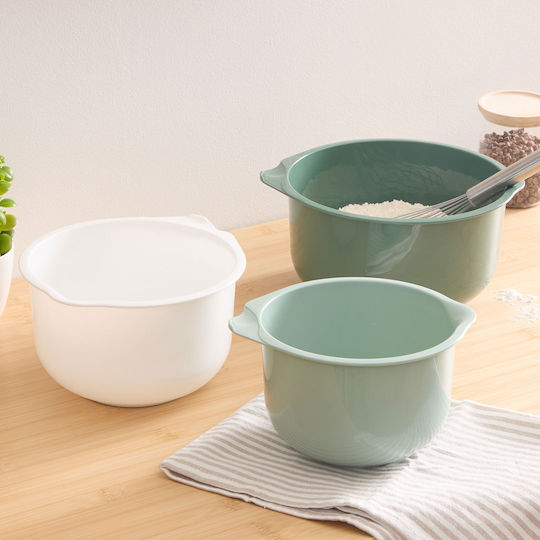 5Five Mixing Bowl Plastic Capacity 1.5lt 3pcs