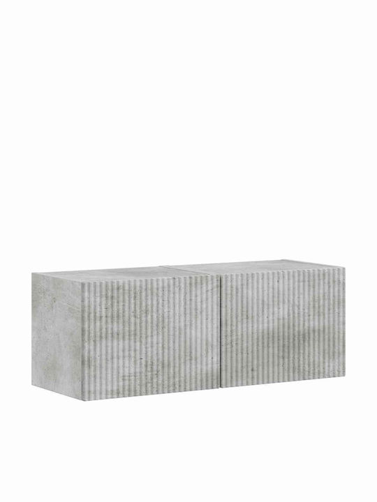 Living Room TV Unit Concrete L60xW31xH29.5cm