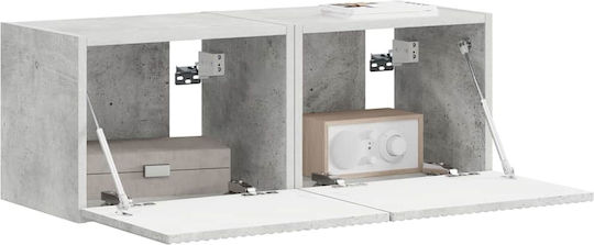Unitate TV pentru sufragerie Σκυρόδεμα L60xA31xÎ29.5cm