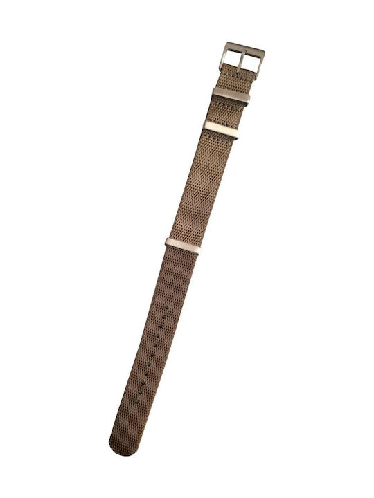 Riemen aus Stoff Nato Khaki 22mm